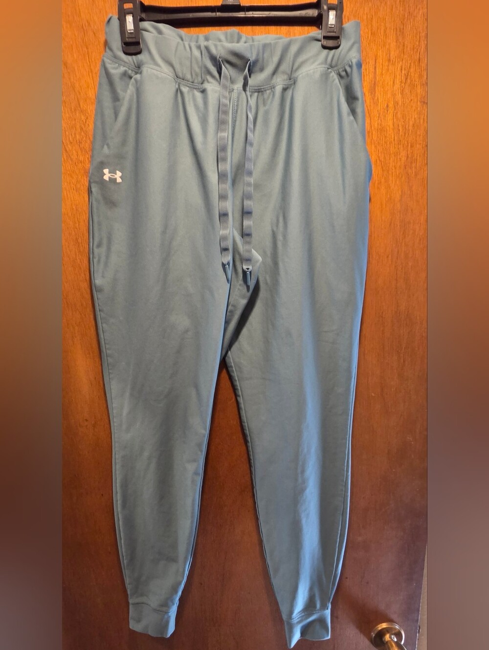 Under Armour Womens Jogger Sweatpants Sea Green/blue SzM